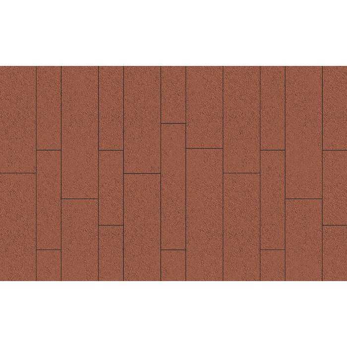 Плитка тротуарная Паркет Б.16.П.8см гладкий красный
